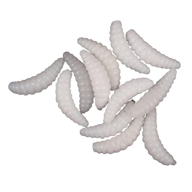 Simulation Bread Worm Soft Bait Maggot Worm Fake Bait Road Fishing Bait