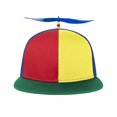 thumbnail image 2 of TOPTIE Rainbow Propeller Baeball Cap, Funny Helicopter Spinner Hat for Adult Costume, 2 of 8