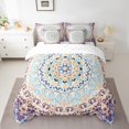 thumbnail image 2 of YST Bohemian Mandala Bedding Vintage Persian Comforter Set, Queen Size (7 Count), 2 of 4