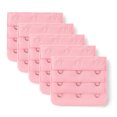 thumbnail image 1 of INSPIRE CHIC Rallonges de Soutien-Gorge pour Femmes à 3 Crochets 3 Rangées Bretelle de Soutien-Gorge Extensible Boucle Crochets Bande de Soutien-Gorge Rose 5, 1 of 5