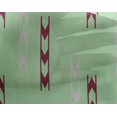 thumbnail image 4 of oneOone Georgette Viscose Fabric Arrow Sign Kasuri Print Fabric BTY 42 Inch Wide, 4 of 4