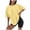 Yellow, variant on VJATTWR Oversized Tshirt Women Women Crew Neck Fitted Shirt Basic Tops Short Sleeves Summer T Shirt Tops Classic T Shirt Tee Xxl
