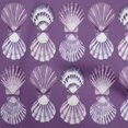 thumbnail image 1 of oneOone Viscose Jersey Purple Fabric Sea Shells Ocean Craft Projects Decor Fabric Printed By The Yard 60 Inch Wide, 1 of 4