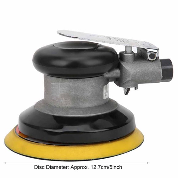 Pneumatic Angle Sander,5inch 125mm Pneumatic Polishing Air Orbital Sander Machine Pneumatic Polishing Sander Machine Breakthrough Technology