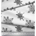 thumbnail image 3 of Soimoi Silk Fabric Floral Block Print Fabric by The Yard 42 Inch Wide, 3 of 3