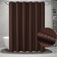 thumbnail image 4 of Binwennn Doublure Intérieure de Rideau de Douche avec Crochets Rideau de Douche en Polyester Uni et Résistant Salle de Bain Salle de Bain Tissu de Rideau de Douche Sans Perçage, 4 of 6