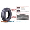 thumbnail image 4 of Grand Ride One Premium FREE COUNTRY Trailer Tire ST 205/75R14 8PR Load Range D w/Featured Side Scuff Guard, 4 of 4