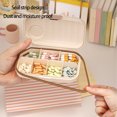 thumbnail image 4 of Portable Pill Organizer and Medication Dispenser | Mini Daily Reminder Case with Compartments | Travel Pill Box for Home and On-The-Go | Secure Storage for Vitamins and Supplements, 4 of 7
