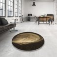thumbnail image 4 of Ahgly Company Machine Washable Indoor Rectangle Transitional Light Brown Area Rugs, 2' x 4', 4 of 7
