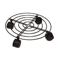thumbnail image 2 of Sentmoon Pot Stand for Plants Indoor Roller Rolling Board Diameter Round Flower Pot Saucer with 4 Rollers Flower Rolle Load Capacity for Outdoor/Indoor, 2 of 9
