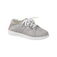 thumbnail image 2 of LSLJS Grandes Chaussures pour Femmes à Lacets à Bout Rond Décontractées Légères en Toile Bonbon Type Planche/chaussures de Sport, Chaussures Plates, 2 of 5