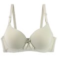 thumbnail image 2 of Women's Plus Size Seamless Wirefree Bra, Full Coverage Comfort Breathable Support Everyday T-Shirt Bra, 2 of 3