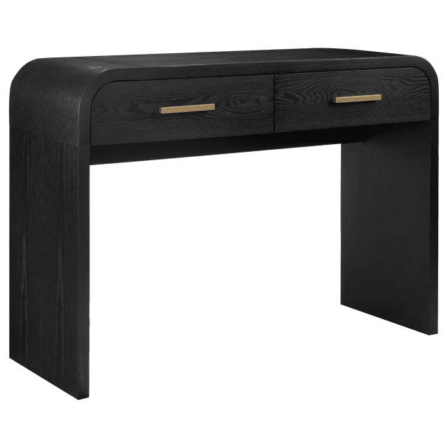 Bouclair Console Noire avec Tiroirs