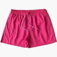 thumbnail image 5 of Plebaso Men's Beach Shorts Lightweight Casual Shorts Solid Color Drawstring Summer Shorts with Pockets, 5 of 5