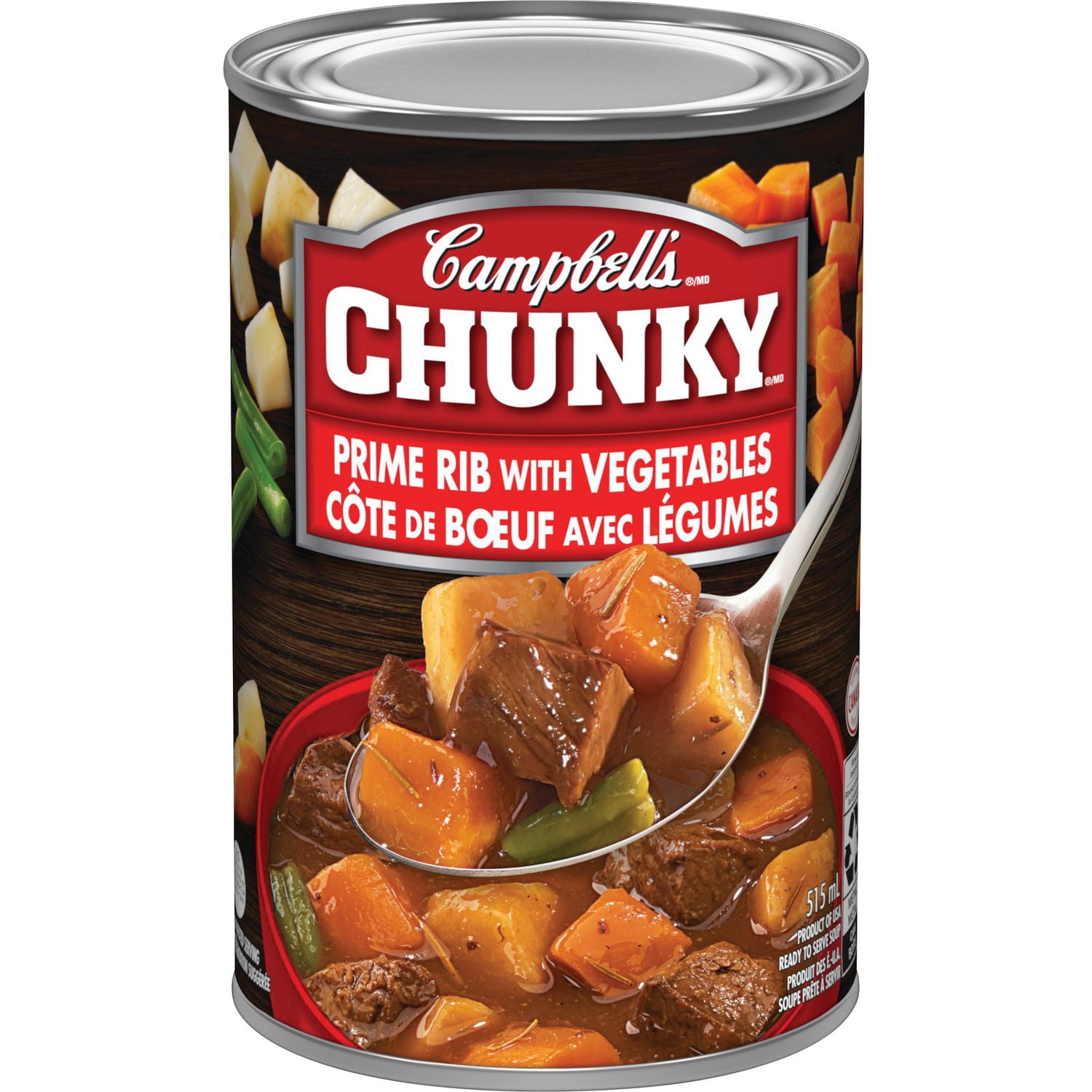 Campbell's® Chunky® Prime Rib with Vegetables Ready to Serve Soup, Shelf Stable