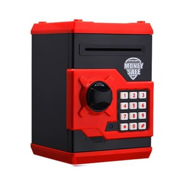 XFGOU piggy bank Toys and Hobbies Electronic Pig Bank ATM Password Money Box Cash Coins Saving Box ATM Bank Safe Education