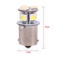 thumbnail image 4 of 2pcs White BA15S R5W 1156 5050 8SMD LED Car Brake Lights Bulbs White Brake Light Bulb 1156 Brake Light Bulb, 4 of 7