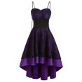 thumbnail image 2 of Ketyyh-chn99 Robes de Soirée pour Femmes Robe de Mariage Formelle Femmes Élégante à Manches Évasées Robe de Soirée Formelle Grande Taille Violet,G, 2 of 4