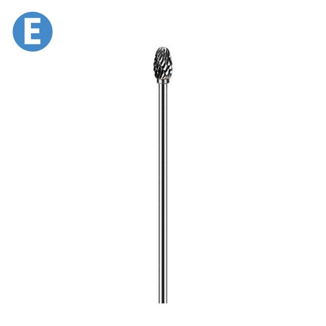 100mm Long Reach Rotary Burr Double Cut Tungsten Carbide Carving Bit 3mm Shank