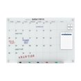thumbnail image 1 of Audio-Visual Direct Glass Dry-Erase Calendar Whiteboard Set - 90 x 120 cm - (Magnetic, White), 1 of 7