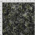 thumbnail image 4 of oneOone Rayon Green Fabric Floral Sewing Material Print Fabric By The Yard 56 Inch Wide, 4 of 4