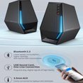 thumbnail image 4 of Edifier G1500 Haut-Parleurs d'Ordinateur, Haut-Parleurs de Jeu Hécate avec RVB, Bluetooth 5.3, Entrée USB, Entrée AUX 3,5 mm Pris en Charge, Noir, 4 of 7