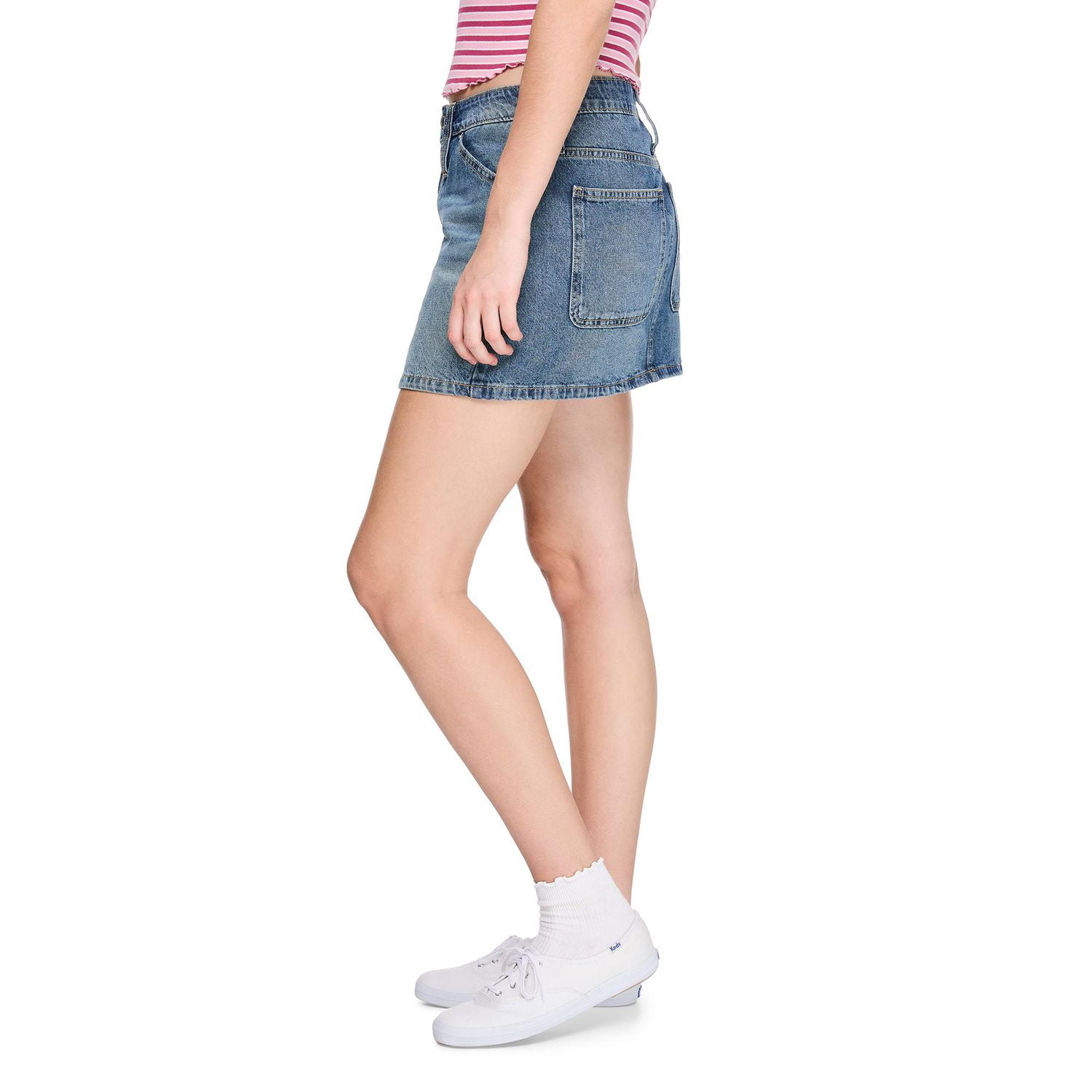 No Boundaries Women's Denim Skort