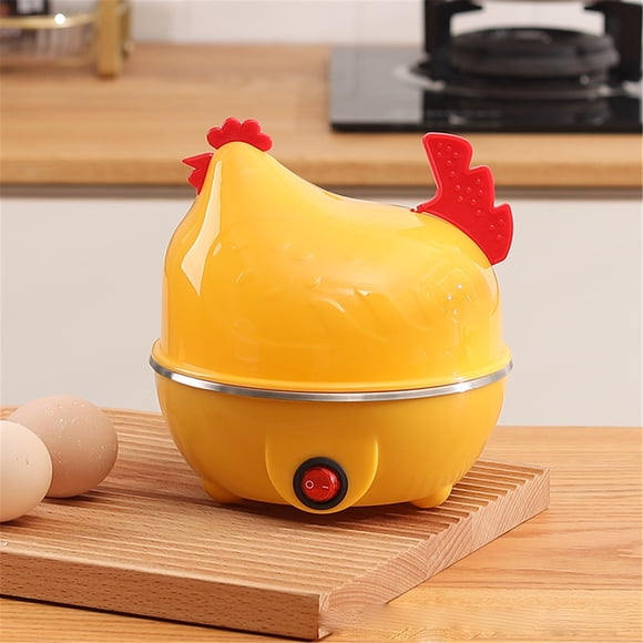 Cagogo St. Patrick's Day Easter Egg Cooker, Mini Chicken Egg Steamer, Hard Boiled Soft Boiled Egg Maker, Multi-Function Food Steamer Cooker, Kitchen Appliance forKidsBreakfast and Family Meal