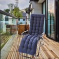 thumbnail image 2 of Comfortable Polyester Garden Recliner Cushion Thickened Mat Outdoor, 2 of 7