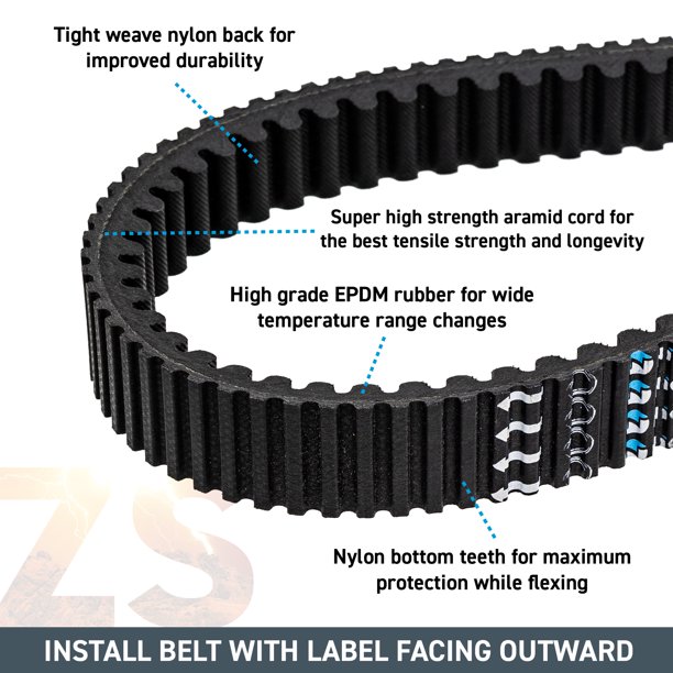 Niche ZEUS Drive Belt for Polaris RZR Ranger XP 1000 4 PRO