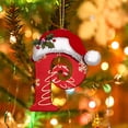 thumbnail image 4 of LSLJS 26 Letters Christmas Tree Decoration Pendant Christmas Tree Ornaments Personalized DIY Christmas Ornaments Christmas Decorations Xmas Tree Hanging Decor, 4 of 5