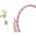 thumbnail image 3 of Tabletop Swivel Vanity Makeup Mirror With 2x Magnification Vintage Mirror, For Bathroom Bedroom Dressing Table (pink), 3 of 4