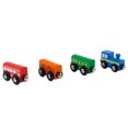 thumbnail image 1 of Spark Create Imagine Wood Trains for Young Children Up to Age Eight, 1 of 5
