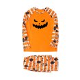 thumbnail image 3 of TIMIFIS Pyjamas d'Halloween Assortis pour la Famille Ensembles Assortis 2 Pcs Pyjamas d'Halloween Pyjama à Manches Longues Combinaison de Nuit Toile d'Araignée Fantômes Citrouille Squelette Haut et Pantalon Tenue Vêtements de Maison Ensemble de Pyjamas des Fêtes -, 3 of 4