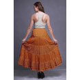 thumbnail image 4 of Bimba Jupes Maxi Imprimées Femmes Style Bohème Gitane Longue Jupe en Coton, 4 of 5