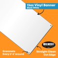 thumbnail image 4 of Milweb1 - Blank White Vinyl Banner Sign with Grommets (4'x8'), 4 of 4