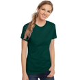 thumbnail image 3 of Hanes T-shirt Nano-T pour Femmes, 2TG, Vert Forêt Profond, 3 of 4