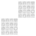 thumbnail image 2 of maskred 16pcs Unleash Creativity Wide Range Of Reusable Stencils Endless Possibilities 16pcs 2Set, 2 of 6