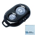 thumbnail image 1 of Bluetooth Wireless Remote Control Camera Shutter Button for Smartphones:iPhone and Android Cellphones + eCostConnection Microfiber Cloth, 1 of 1