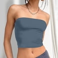 thumbnail image 3 of Timegard Womens Tube Tank Tops Sleeveless Strapless Crop Tops Basic Backless Top Going out Cute Summer Shirts, 3 of 5