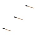 thumbnail image 2 of relayinert Kitchenware Wooden Handle Silicone Shovel Spoon Colander Brush Spatula Tool brush 3Set, 2 of 6