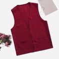 thumbnail image 4 of IMENGL Gilet d'Activité pour Postulant Adulte Tenue de Travail de Supermarché Multi-Poches, Rouge TG, Taille M-3TG, 4 of 4
