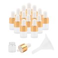 thumbnail image 2 of Empty Liquid Bottle With Glass Pipettes Reusable 1-2ml Travel Dispenser Vacation Cosmetic Container Bath Gel Lotion Aromatherapy Transparent 1ml, 2 of 9