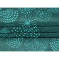 thumbnail image 5 of oneOone Tissu en Velours Vert Sarcelle Abstrait pour Robe Tissu Imprimé au Mètre 58 Pouces de Large, 5 of 5