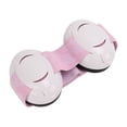 thumbnail image 3 of Baby Sound Blocking Earmuffs, Hearing Protection Adjustable Comfortable Baby Ear Muffs With Elastic Headband For Sleep Pink,Blue, 3 of 8