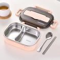 thumbnail image 2 of Preppy Lunch Box Preppy Lunch Box Pink Lunch Boxthermal Insulation Bento Box Tableware Set Portable Lunch Box Lunch Box Work Lunch Box for Men Work Lunch Box for Men, 2 of 4