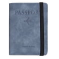 thumbnail image 1 of Skin Feel Retro Passport Case with Multi-Card Slot Rfid Anti-Scanning Waterproof Card, 1 of 1