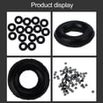 thumbnail image 3 of 100 Pcs Carp Fishing Rigs Rings O Ring for Wacky Rigging Worms Connectors Tackle, 3 of 9