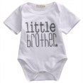 thumbnail image 1 of Opperiaya T-shirt à Manches Courtes d'Été pour Bébé Garçon Lettre Combinaison Décontractée, 1 of 6