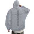 thumbnail image 1 of Chandail à Capuchon Rétro pour Hommes avec Verset Graphique, Tenue Décontractée Inspirante pour Croyants, Chandail Confortable à Enfiler, 1 of 6